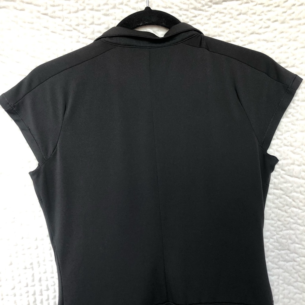 Adidas Black Golf Dress with Pocket’s and Front Zipper. Women’s Size 4. - Picture 10 of 15